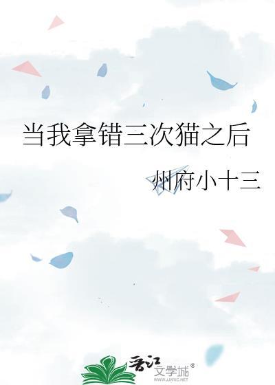 当我拿错三次猫之后州府小十三